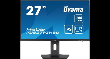 iiyama ProLite XUB2793HSU-B7 computer monitor 68,6 cm (27") 1920 x 1080 Pixels Full HD LED Zwart