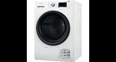 Whirlpool FFT M22 9X2B PL wasdroger Vrijstaand Voorbelading 9 kg A++ Zwart, Wit