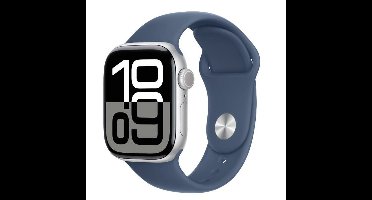 Smartwatch Apple Watch 10 1,81"Blauw Zilverkleurig 46 mm