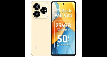 Smartphone ZTE P606F10-GOLD Octa Core 6 GB RAM 256 GB Gouden