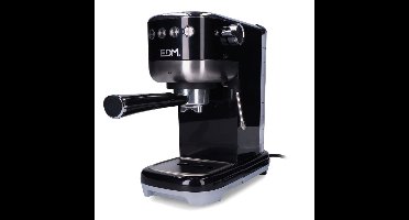 Espresso Koffiemachine EDM 07707 Zwart 2 Koppar 1,3 L