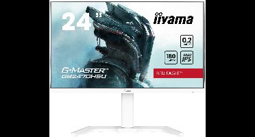 iiyama G-MASTER GB2470HSU-W6 computer monitor 60,5 cm (23.8") 1920 x 1080 Pixels Full HD LED Wit