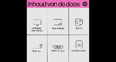 HP P22 G5 computer monitor 54,6 cm (21.5") 1920 x 1080 Pixels Full HD Zwart