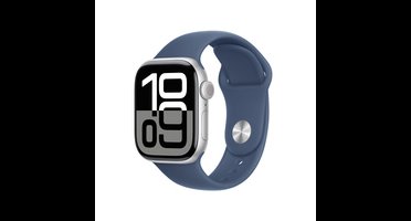 Smartwatch Apple Watch 10 1,65"Blauw Zilverkleurig