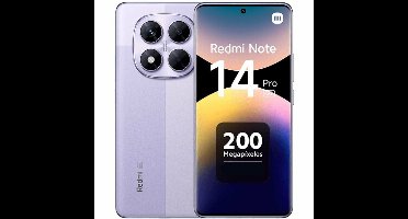 Smartphone Xiaomi Redmi Note 14 Pro Octa Core 8 GB RAM 256 GB Paars