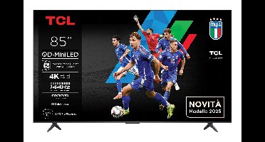 TCL 4K Smart QD-MiniLED TV 85Q6C 144HZ (2025) 85"