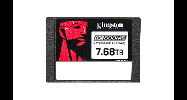 Kingston Technology 7680G DC600ME (gemengd gebruik) 2,5 inch Enterprise SATA SSD