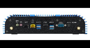 Shuttle BPCAL02-i7 industrieel Box-PC, Core i7-1255U , 2x SO-DIMM, 2x LAN, 1x COM, 1xHDMI, 4x USB, ventilatorloos , 24/7 permanent gebruik