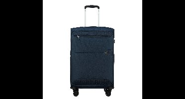 Samsonite Urbify Spinner 68 Exp navy blue zachte koffer lichtgewicht koffer