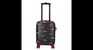 Zebra Trends Travel Kids racecar black kinderkoffer hardcase koffer
