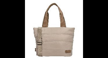 Zebra Trends Elske Puffer Small Shopper light taupe damestas