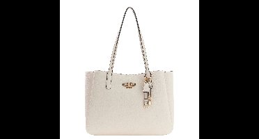 Guess Anise Multi Comp tote bag stone logo schoudertas dames