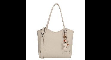 Zebra Trends Sofie Laptop Schoudertas - 15.6" laptopvak - crème damestas