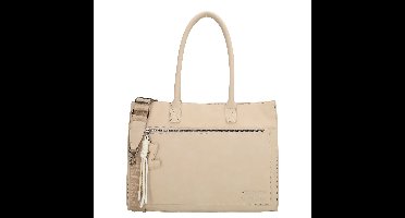 Zebra Trends Rosalyn Shopper - 15" laptopvak - beige damestas