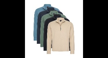 Mario Russo Pique Shirt Lange Mouw