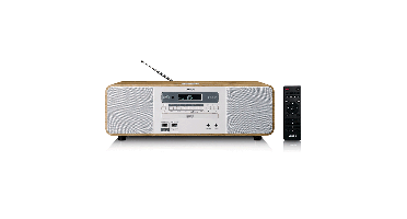 Lenco DAR-251WDWH DAB+/FM Radio met CD-speler