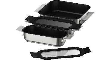 Bosch HEZ9FF030 Flex pan set, 3 stuks (2x maat S, 1x maat M)