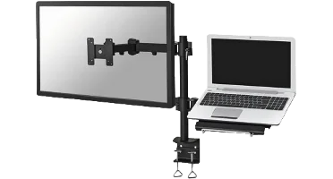 Neomounts by Newstar monitor en laptop bureausteun