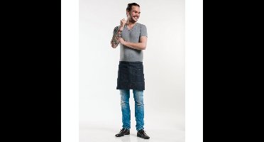Chaud Devant 487 Apron Multipocket Blue Denim 16"