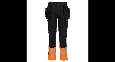 Portwest DX457 DX4 Hi-Vis Class 1 Detachable Holster Pocket Craft Trousers
