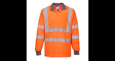 Portwest S277 Hi-Vis Polo Shirt L/S
