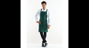 Chaud Devant 585 Bib Apron Cross Pine Green