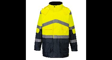 Portwest S760 Hi-Vis Breathable Contrast Rain Jacket