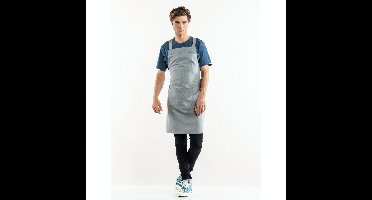Chaud Devant 584 Bib Apron Cross Stone