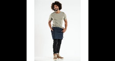 Chaud Devant 488 Apron Backpocket Blue Denim 16"