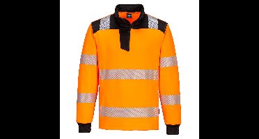 Portwest PW326 PW3 Hi-Vis 1/4 Zip Sweatshirt