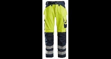 Snickers Workwear 3333 Broek High Visibility, klasse 2