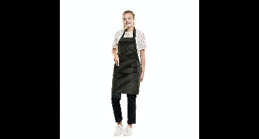 Chaud Devant 521 Bib Apron Base Green Velvet
