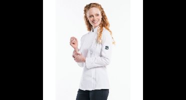 Basix 974 Chef Jacket Lady Poco White
