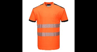 Portwest T181 PW3 Hi-Vis Cotton Comfort T-Shirt S/S