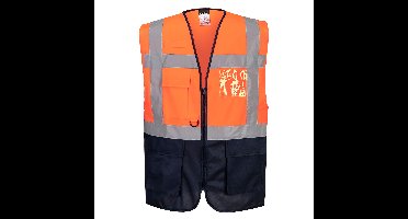 Portwest C476 Warsaw Hi-Vis Contrast Executive Vest