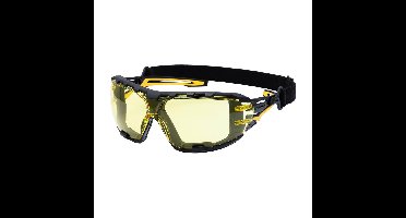 Portwest PR02 Antraciete Wraparound Plus Veiligheidsbril