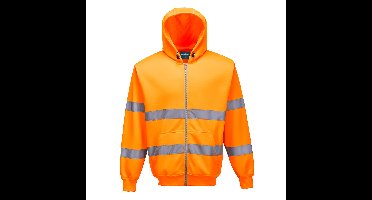 Portwest B305 Hi-Vis Zipped Hoodie