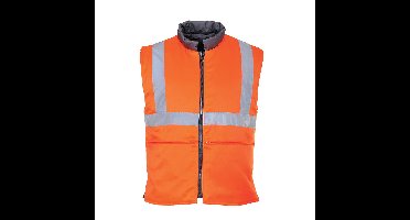 Portwest RT44 Hi-Vis Reversible Bodywarmer