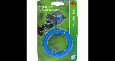 Boon Voederring+ 7,5 cm met Zuignap - Efficiënt & Hygiënisch Vijvervoeren, Helder Zicht