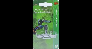 Boon 2-Weg Metalen Luchtkraan Blister - Eenvoudige Installatie voor Zoet- & Zeewateraquaria