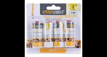 4x Stuks vliegenvangers/insectenvangers plakstrips in koker