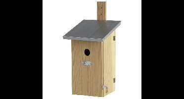 Best for Birds Vogelhuisje - hout nestkastje met kijkluik - 39 cm