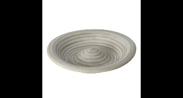 Esschert Design Vogelbad - grijs - keramiek - D28,8 x H5,5 cm