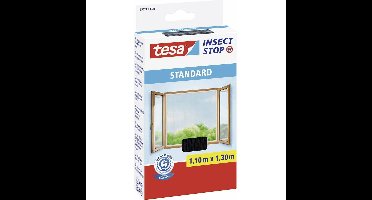 Insecten raam hordoek met klittenband 1,3 x 1,1 m