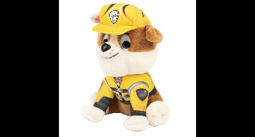 Paw Patrol pluche knuffel van Rubble 15 cm