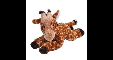 Pluche knuffel dieren Eco-kins giraffe van 30 cm