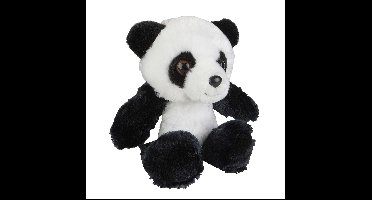 Pluche knuffel dieren Panda beertje 18 cm