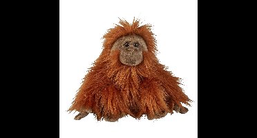 Ravensden Pluche knuffel dieren - Orang Oetan - 28cm - bosdieren thema