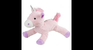 Roze eenhoorns heatpack/coldpack knuffels 30 cm knuffeldieren