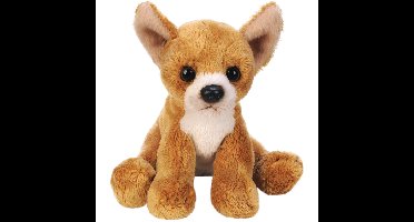 Suki Gifts Knuffel Chihuahua hond - 13 cm - pluche - knuffelhond